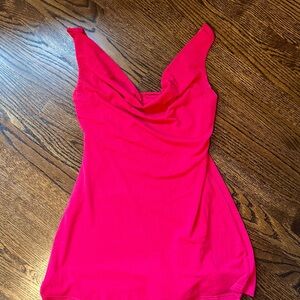 Princess Polly Pink Ruched Tank Top Blouse